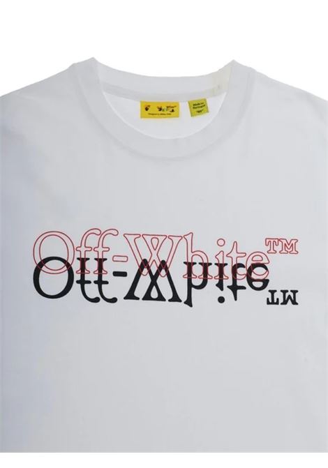 T-shirt con stampa OFF WHITE KIDS | OBAA002S26JER001100